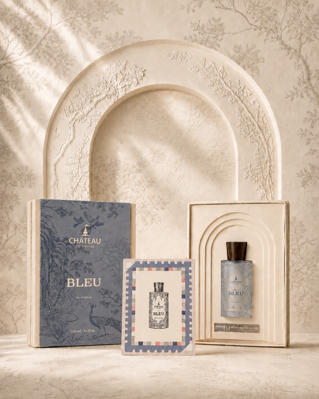 Bleu — coffret presentation